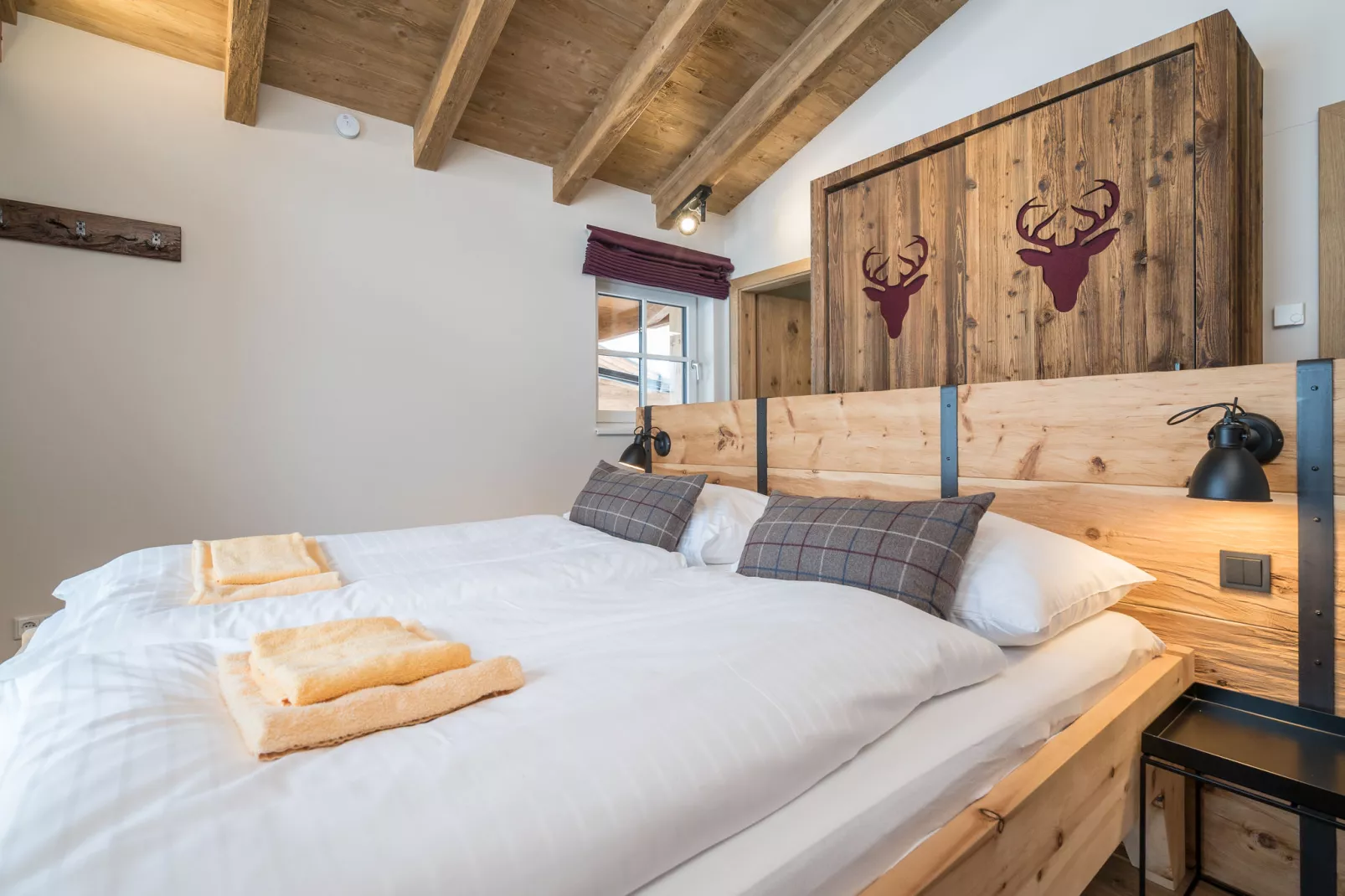 Chalet Schneeflocke Leogang-Slaapkamer