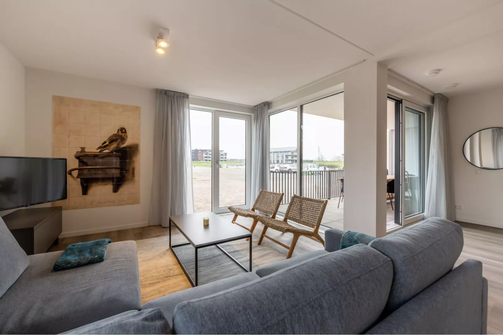 Harbour Loft 1 / Residence Marina 8 pers-Woonkamer