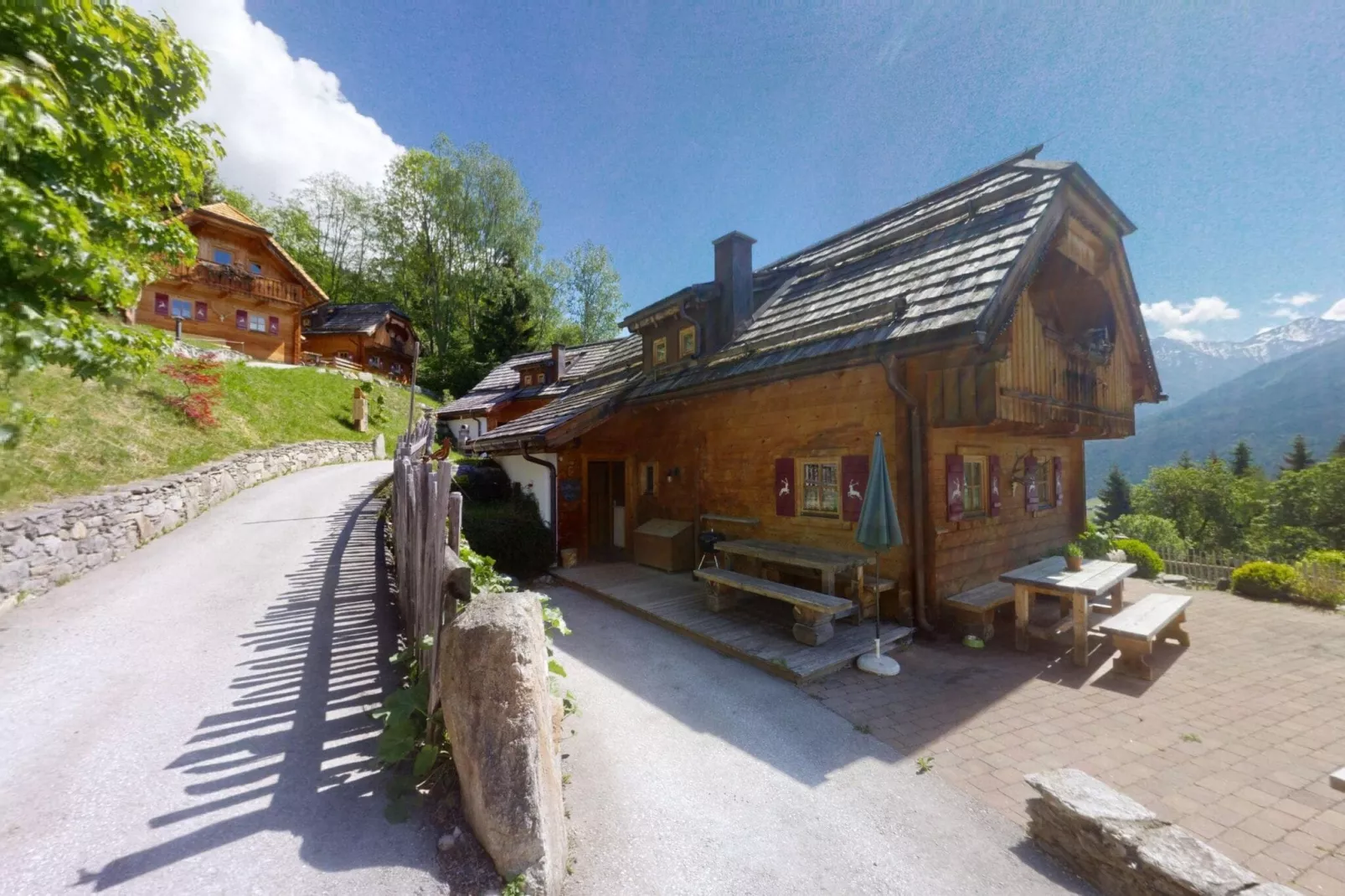 Naturdorf Oberkühnreit - Naturdorf Chalet - 8 Personen-Buitenkant zomer