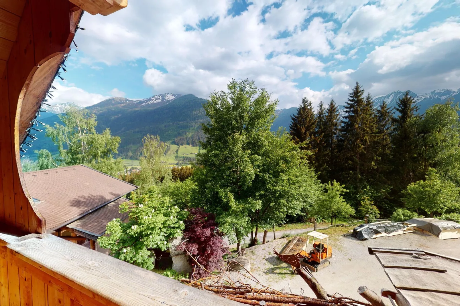 Naturdorf Oberkühnreit - Naturdorf Chalet - 8 Personen-Uitzicht zomer