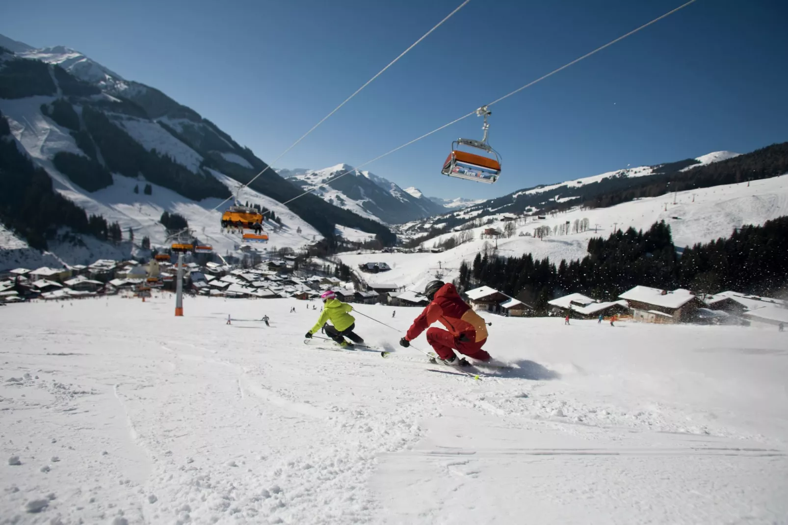 Chalet Schneeflocke Leogang-Gebied winter 5km