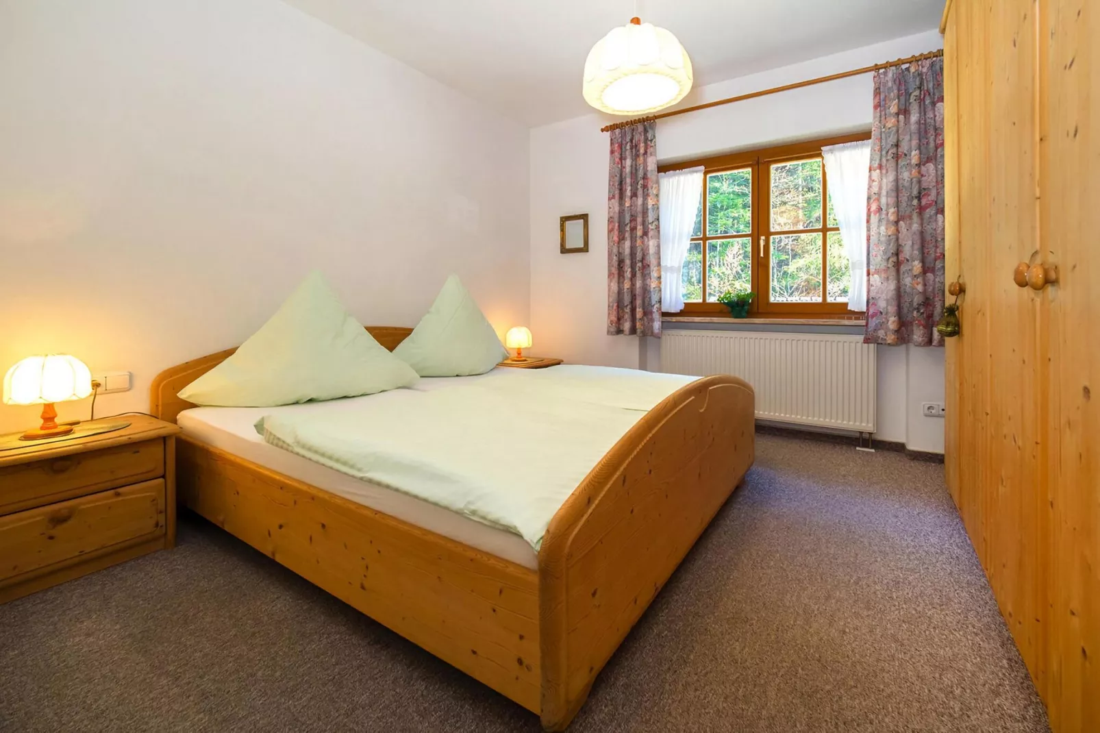 Country house Monika, Bayerisch Gmain-Studio, 48 qm (OG)-Slaapkamer