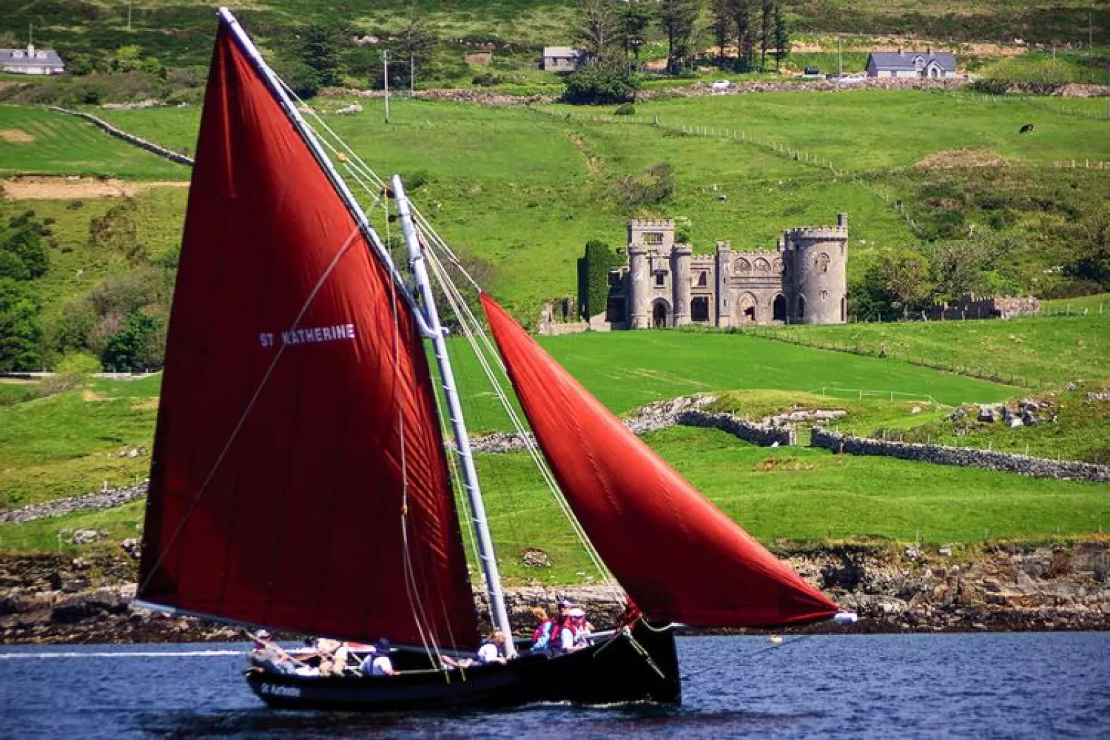 Cottage in Clifden Co Galway in Ireland-Tuinen zomer