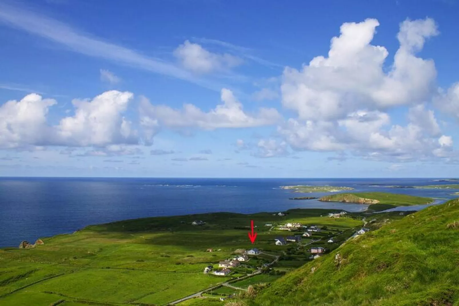 Cottage in Clifden Co Galway in Ireland-Waterzicht