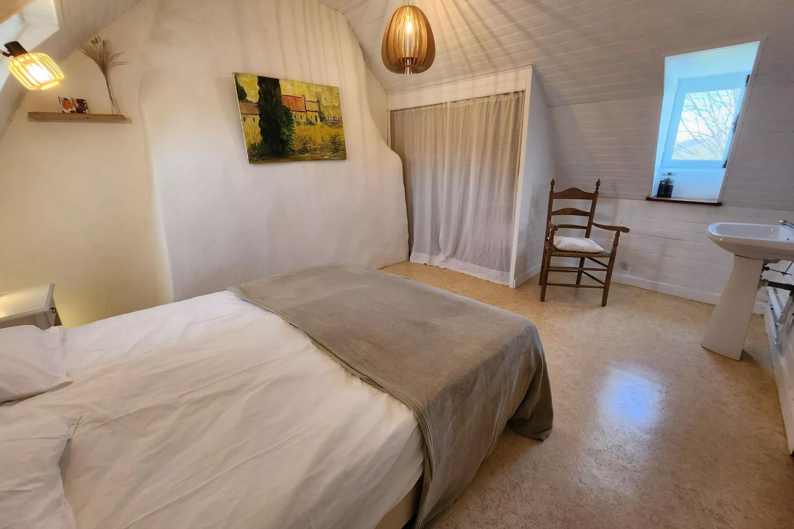 Maison Tamniès-Slaapkamer