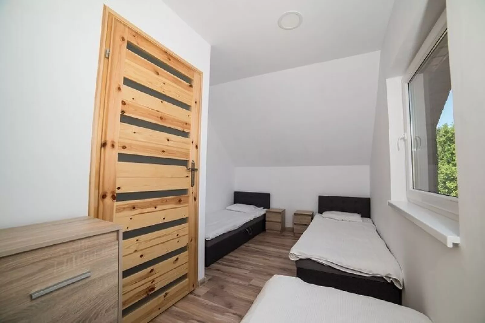 Domki STANDARD Jarosławiec-Slaapkamer