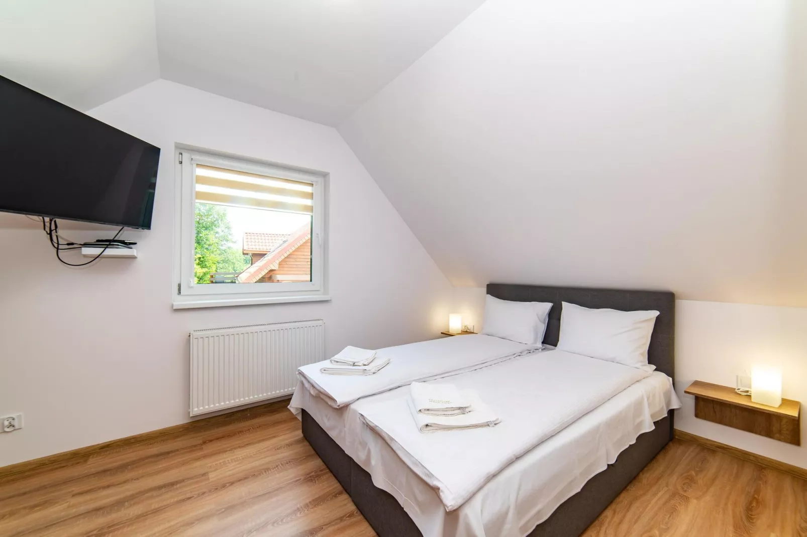 Domek LUX Jarosławiec-Slaapkamer