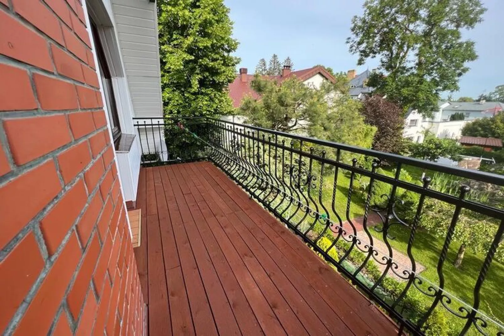 Dom z sauną 150 m2-Terrasbalkon