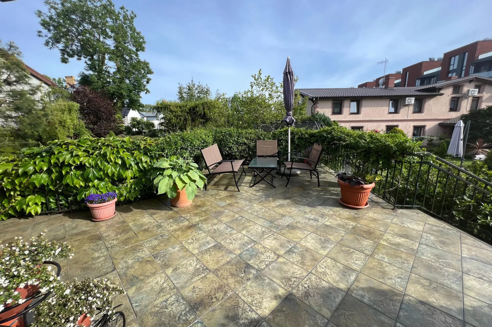 Dom z sauną 150 m2 Ustronie Morskie-Terrasbalkon