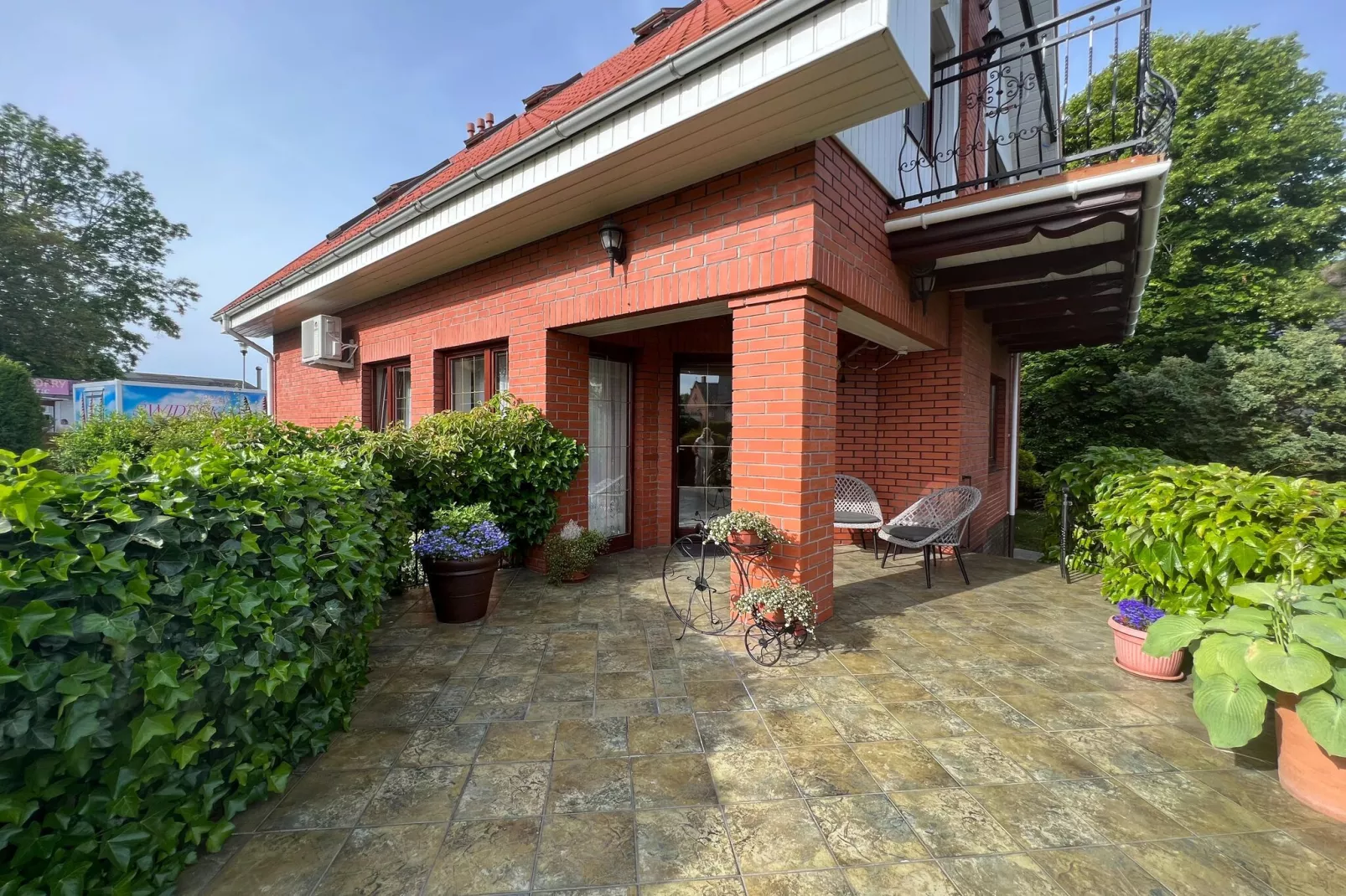 Dom z sauną 150 m2 Ustronie Morskie-Terrasbalkon