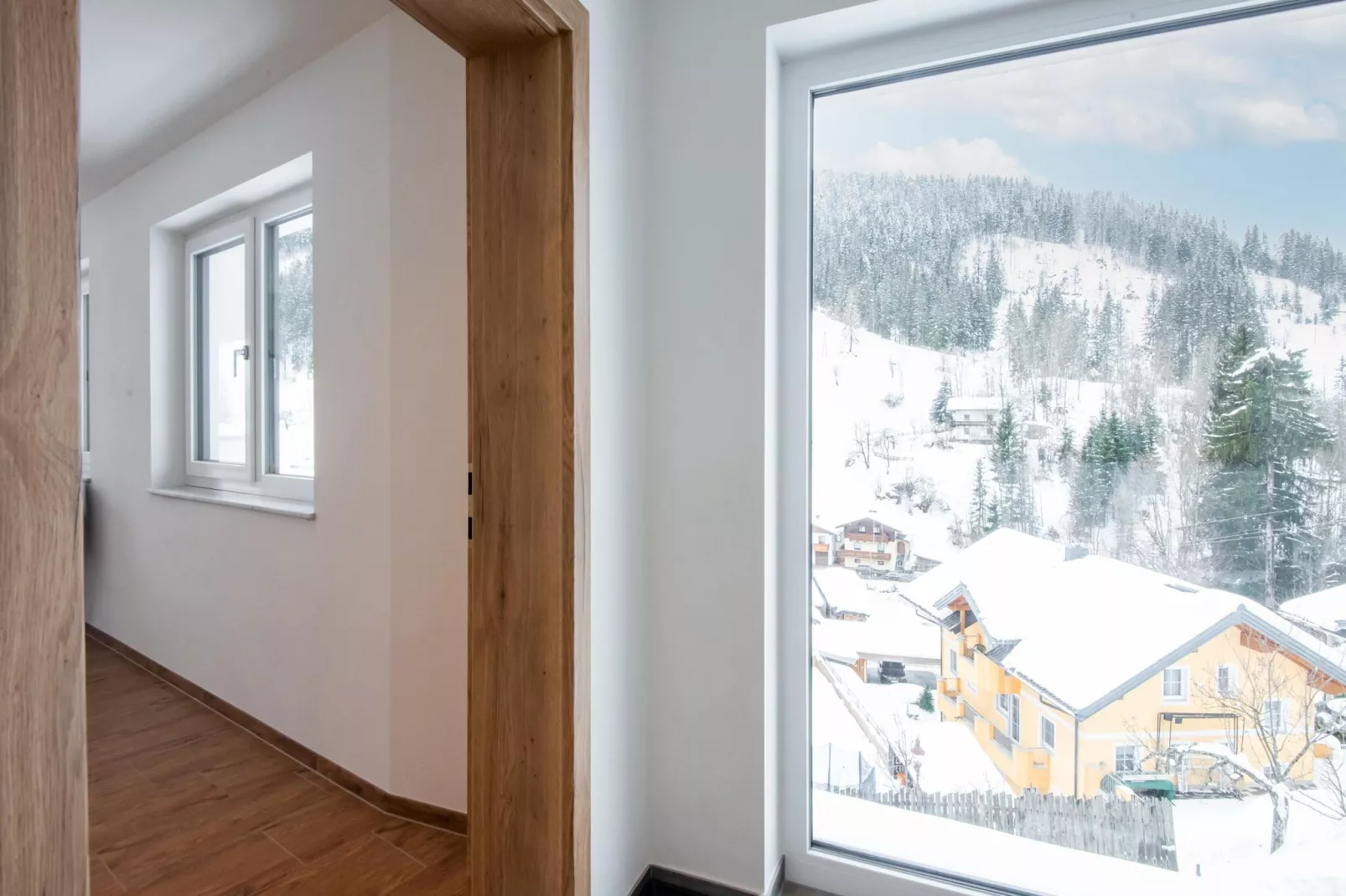 Apartment mit wunderschönem Bergblick und Balkon-Overloop