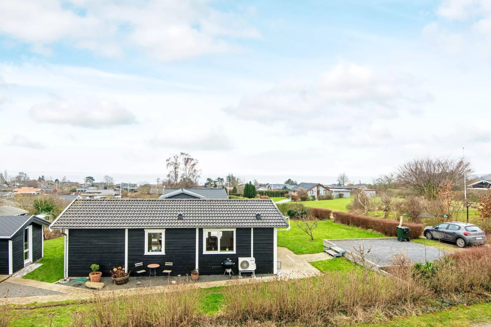 5 persoons vakantie huis in Rønde-Uitzicht