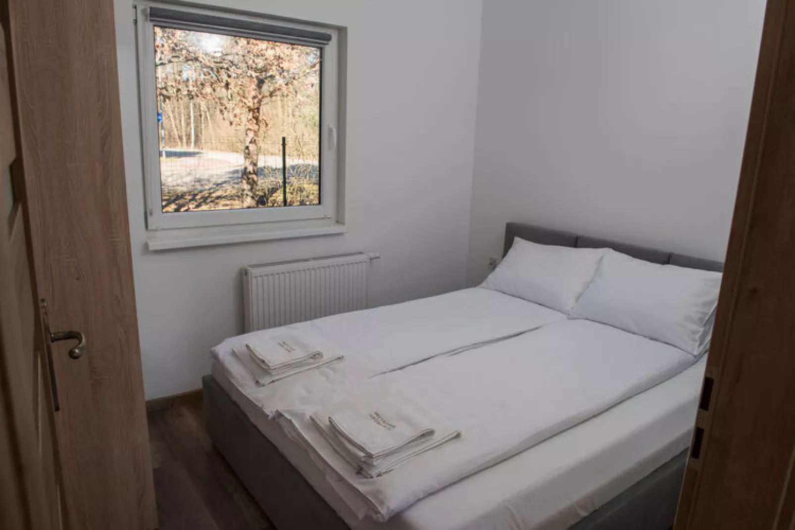 Apartament 7-osobowy parter Przystanek Jarosławiec-Slaapkamer