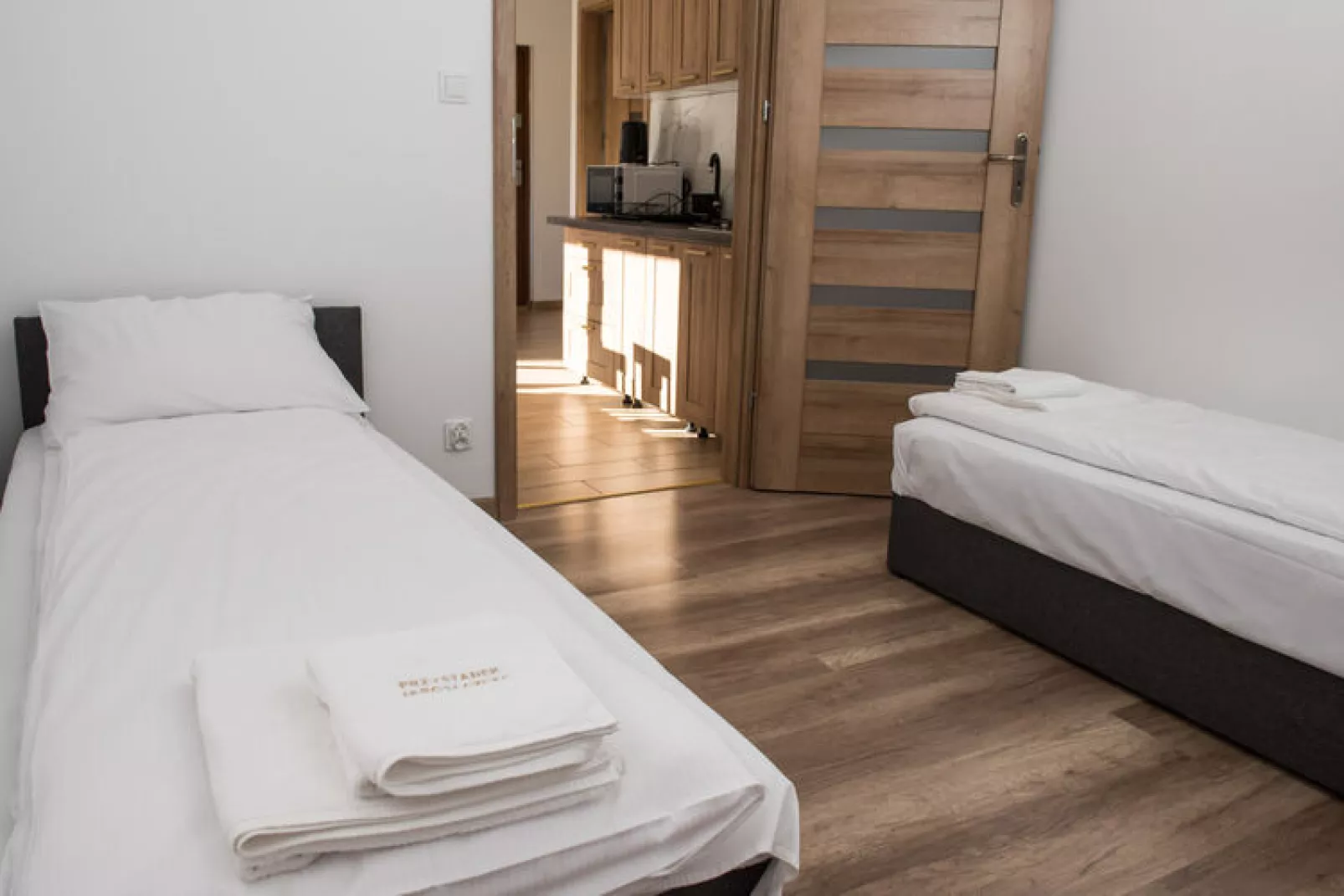 Apartament 7-osobowy parter Jarosławiec-Slaapkamer