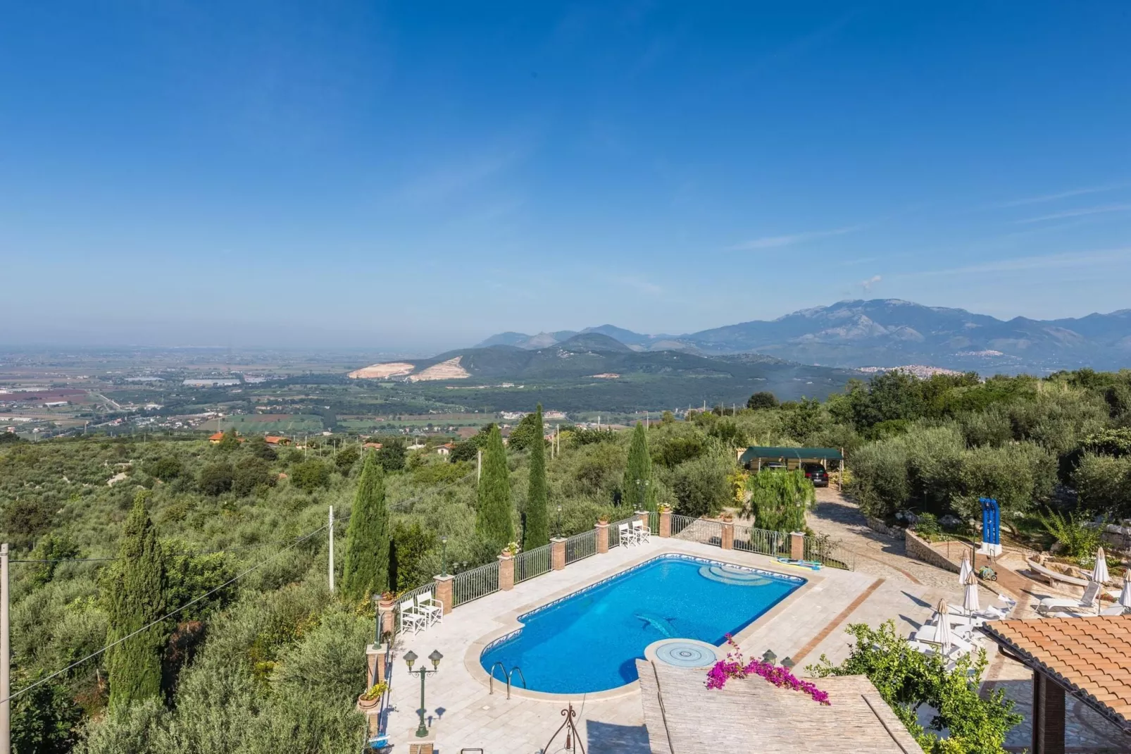 Villa Casetta-Uitzicht zomer