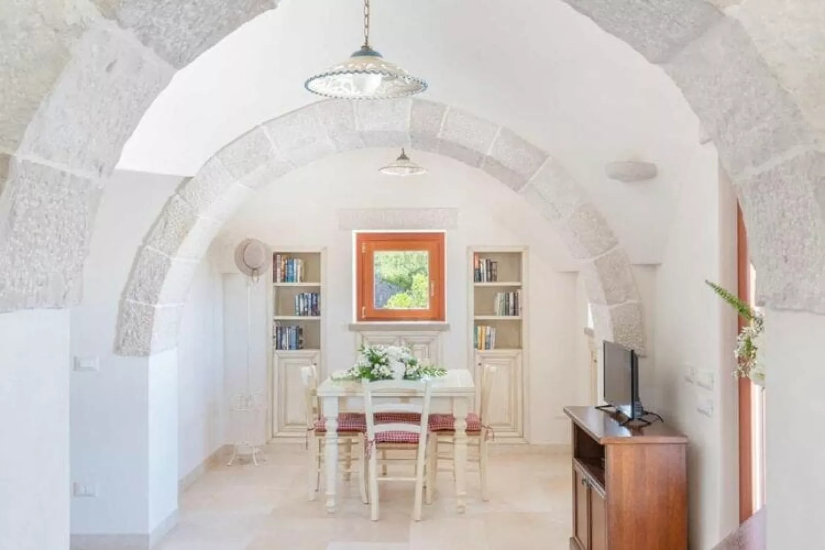 Trullo Il Pupineto Ostuni-Woonkamer