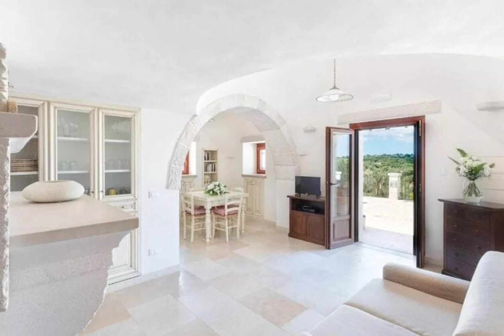 Trullo Il Pupineto Ostuni-Woonkamer