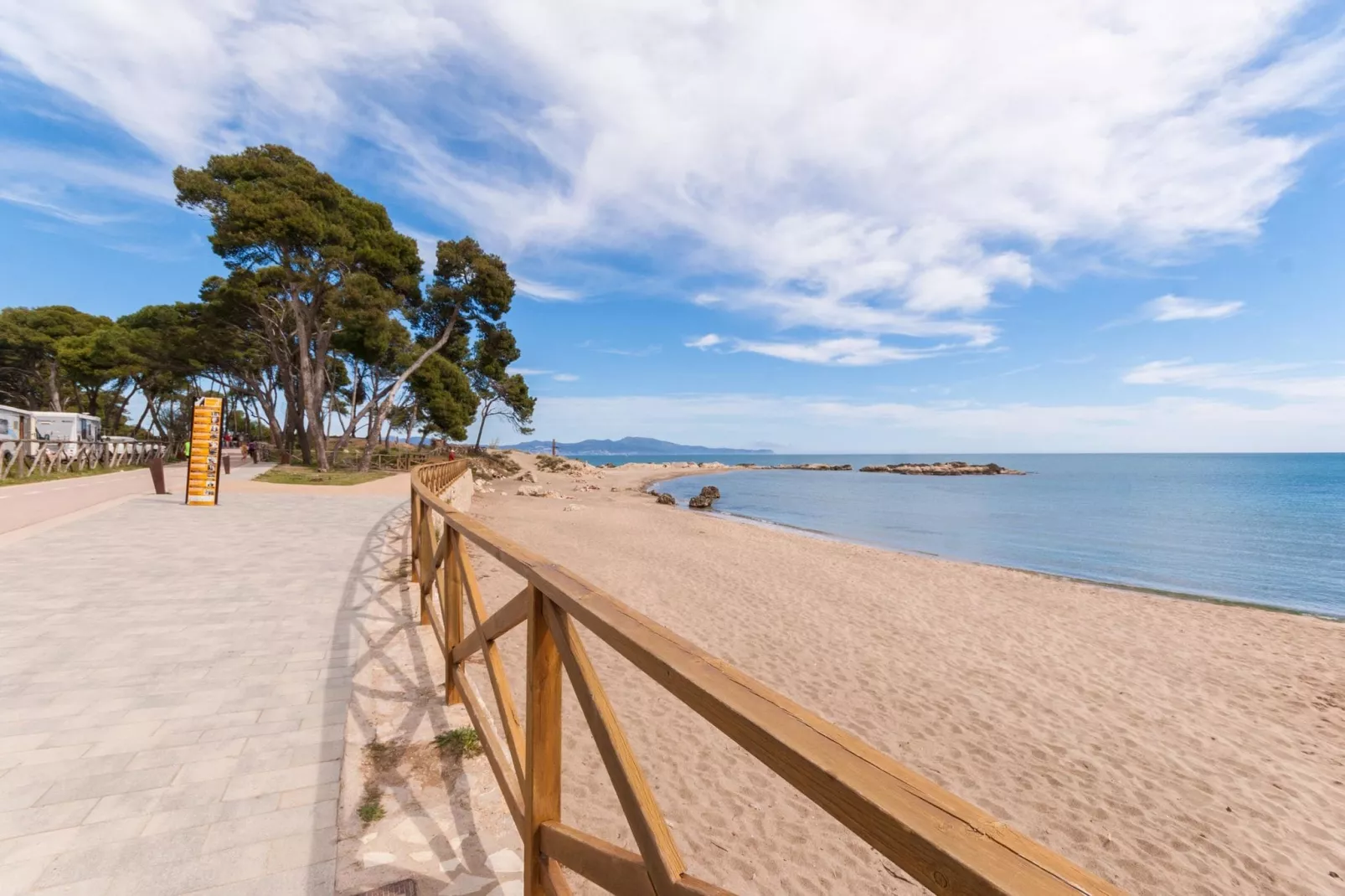 La Caleta-Gebieden zomer 5km