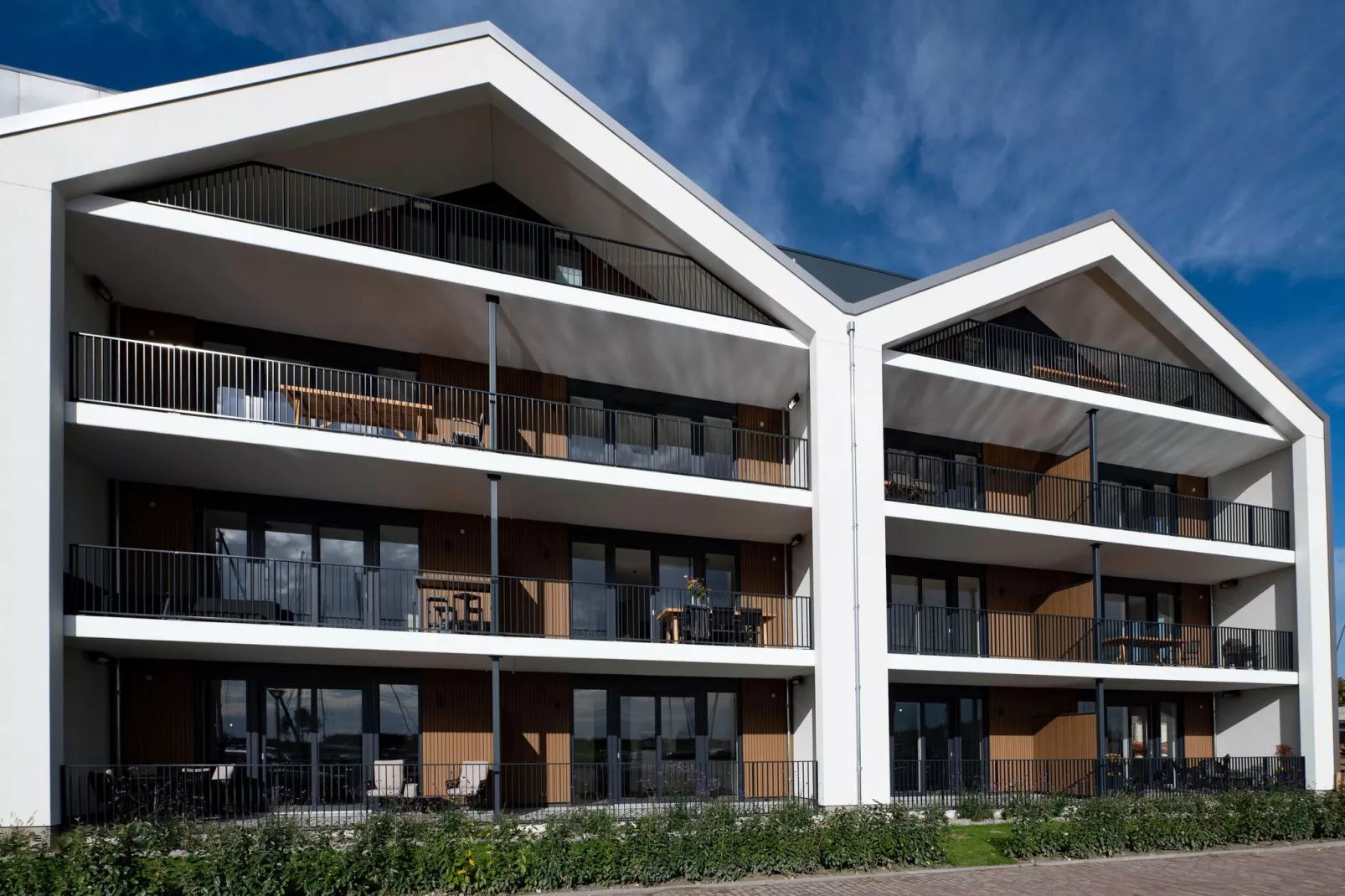 Harbour Loft 2i Résidence Marina polderzijde-Buitenkant zomer
