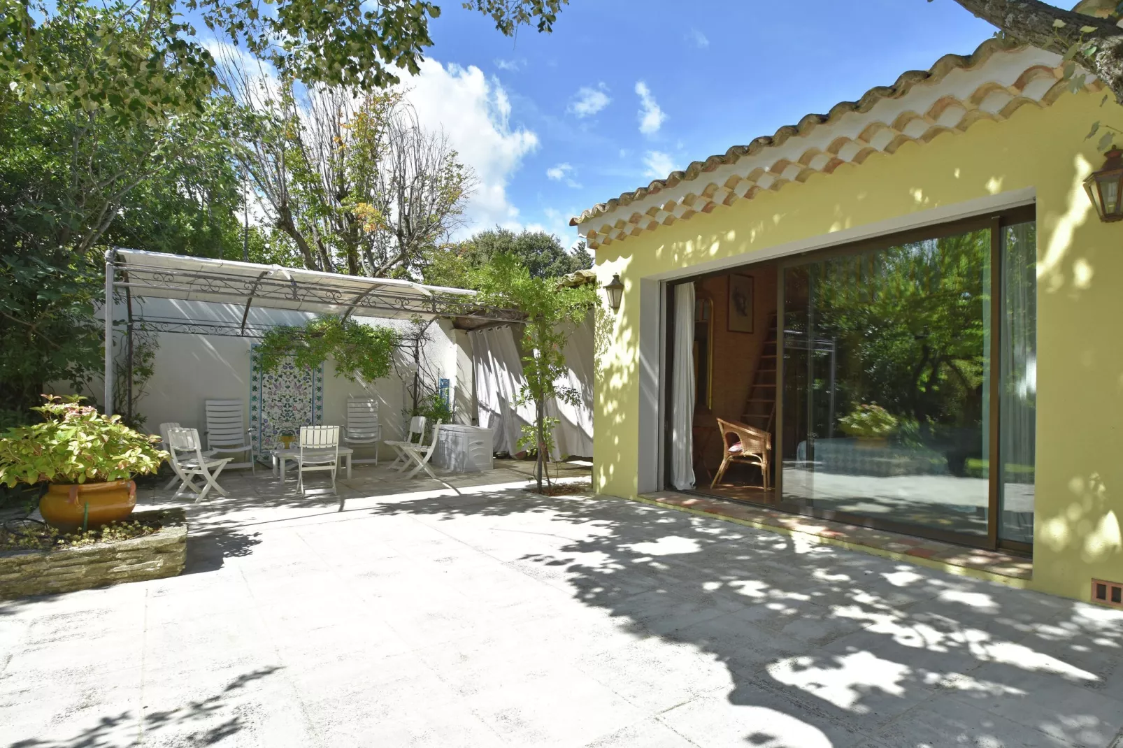 Maison de vacances - VILLENEUVE-LES-AVIGNON - Terrasbalkon