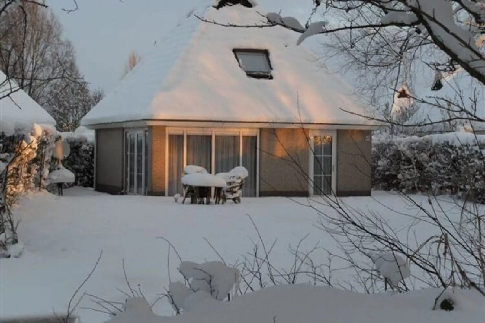 Grand Tolve Wellness de luxe met sauna buitenspa-Gebied winter 1km