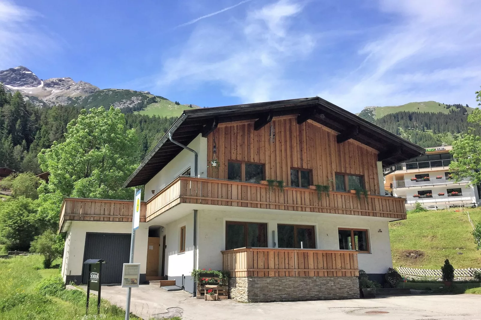 Haus Schedler - Gipfelblick-Buitenkant zomer