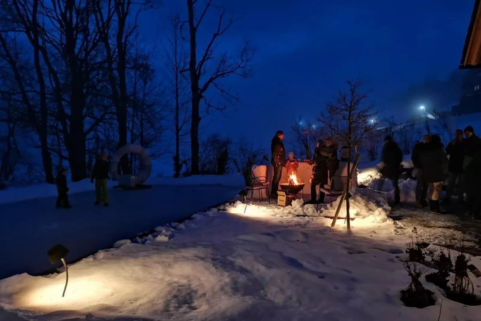 Chalet Tauplitz-Gebied winter 1km