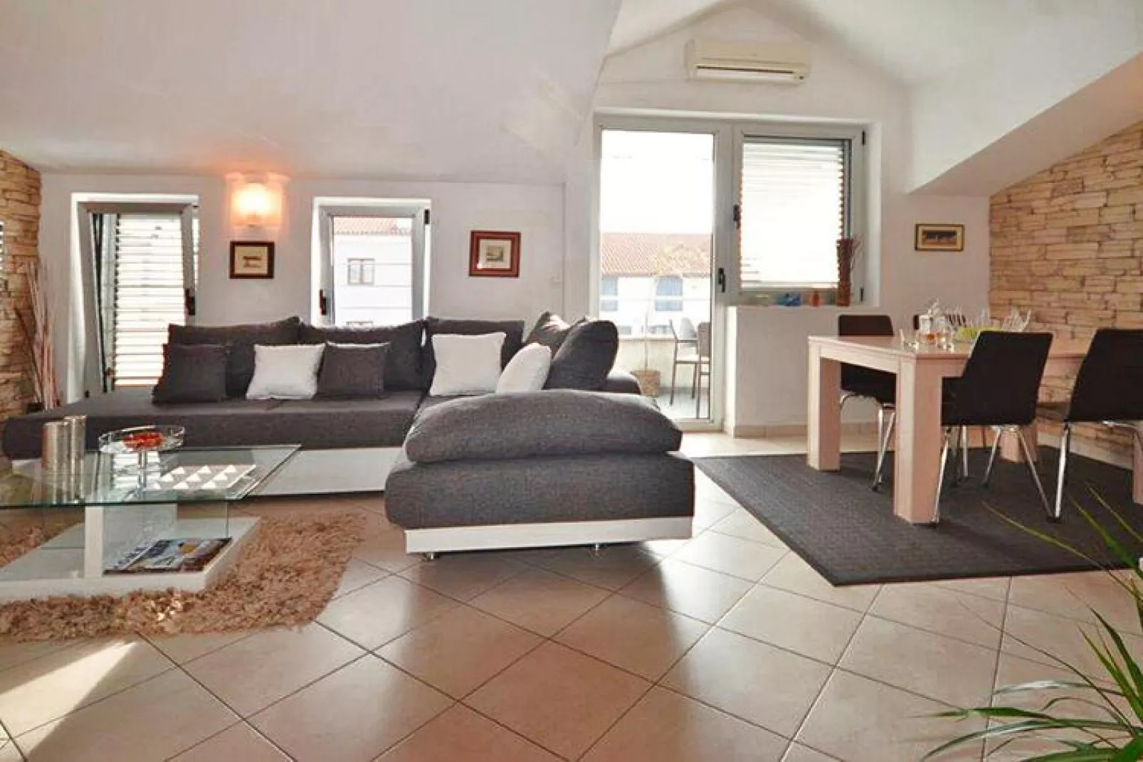 A5 - Apartments Vaal Rovinj -  AP 6 - ca 53 qm für 5 Pers-Woonkamer