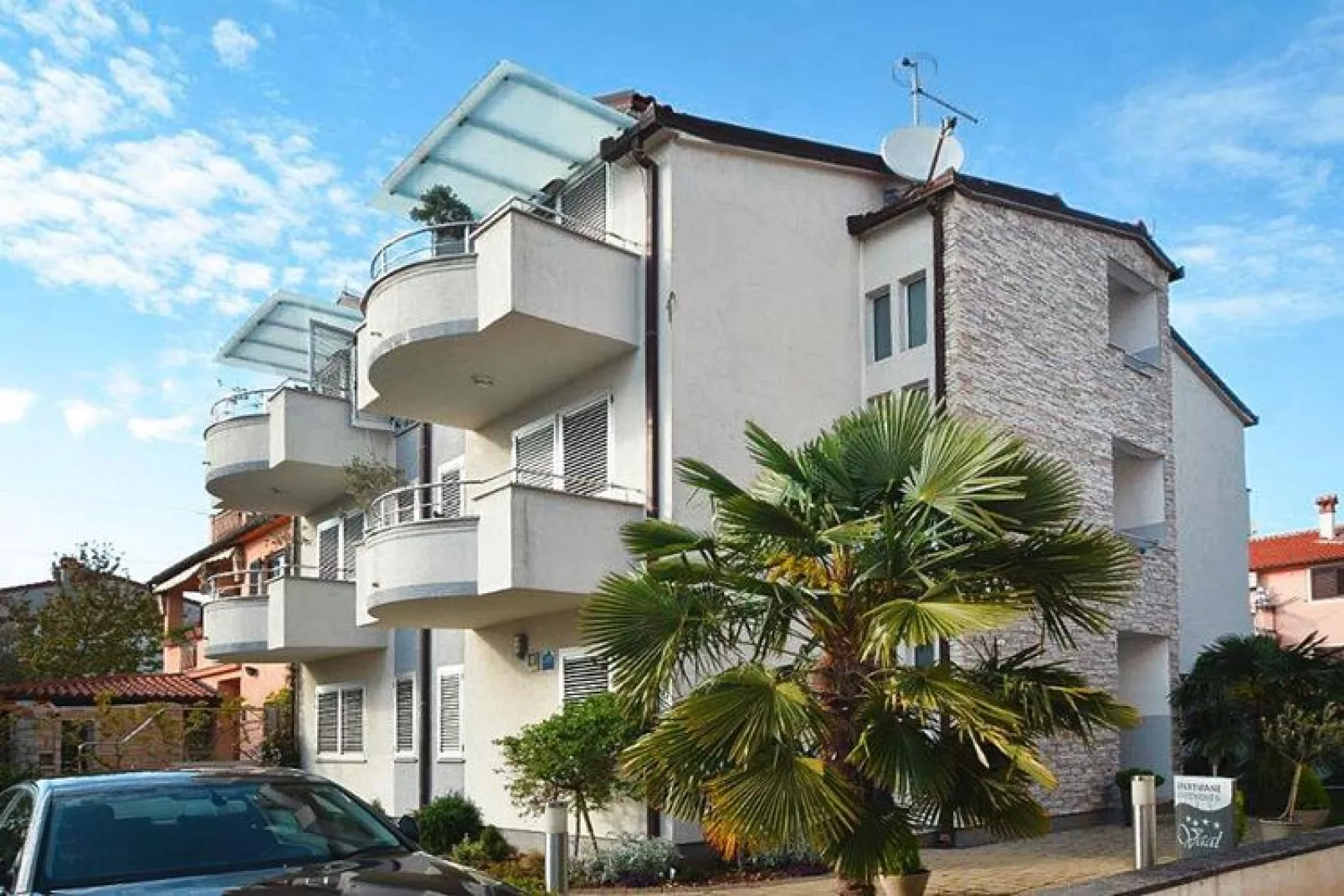 A5 - Apartments Vaal Rovinj -  AP 6 - ca 53 qm für 5 Pers-Buitenkant zomer