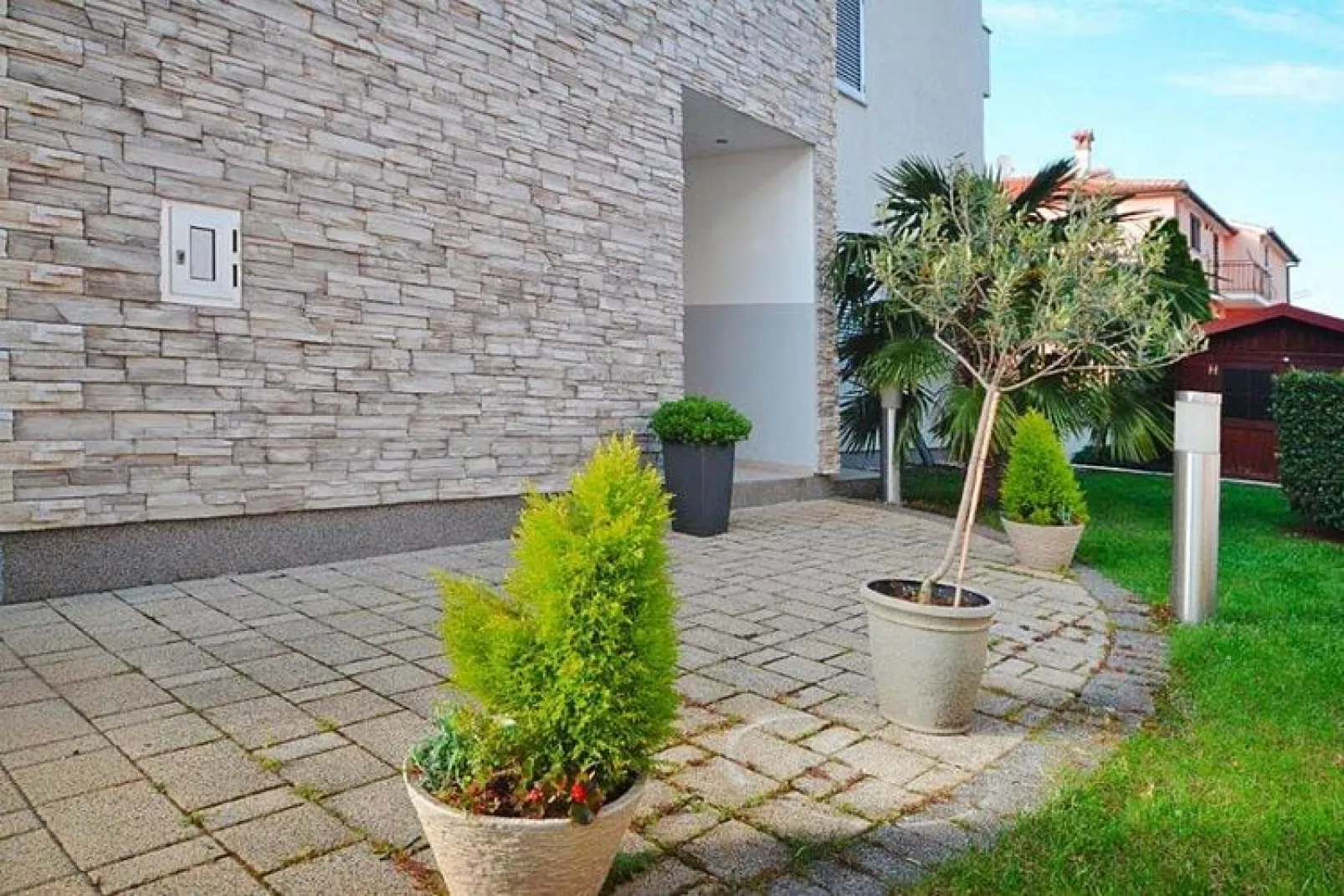 A5 - Apartments Vaal Rovinj -  AP 6 - ca 53 qm für 5 Pers-Tuinen zomer