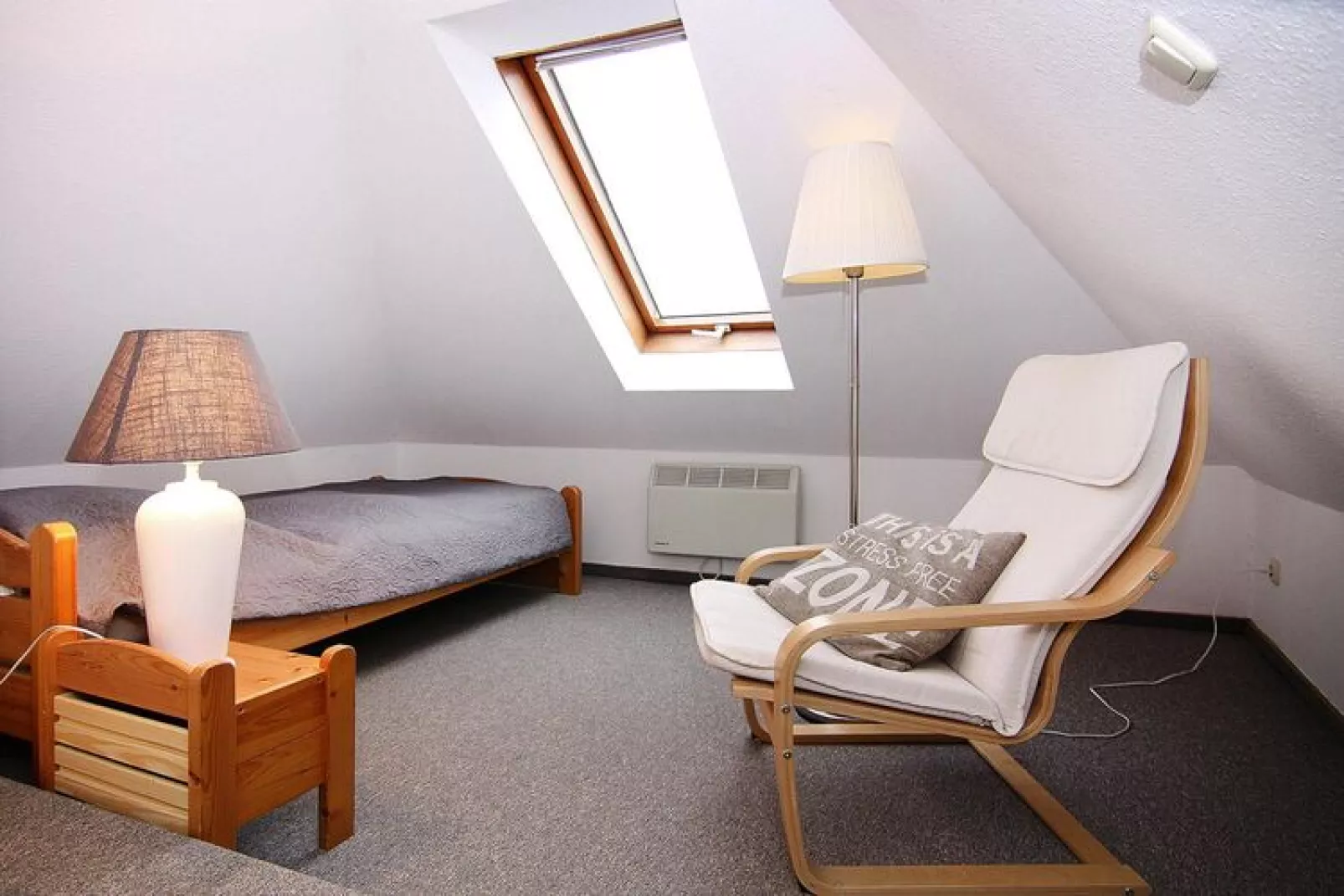4-Raum über 2 Etagen / 105 m² / W 56b DG 5 P-Slaapkamer