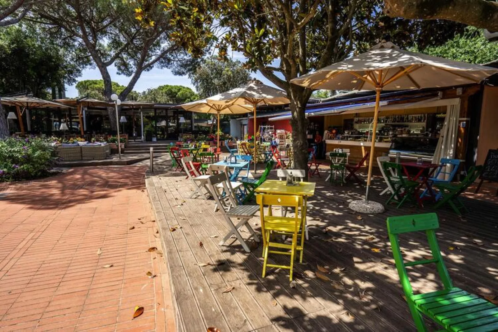 Holiday resort Riva degli Etruschi San Vincenzo-Ville Morellino Trilocali 200 m dal mare-Tuinen zomer