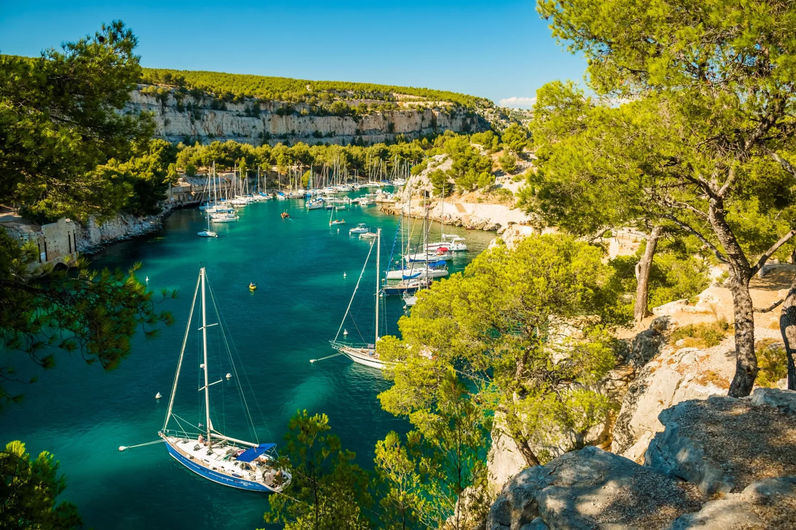 Cap Cassis Calanques Roquefort-la-Bédoule - 24S - app 4 pers 1 chambre -climatisé - terrasse ou balcon-Gebieden zomer 20km