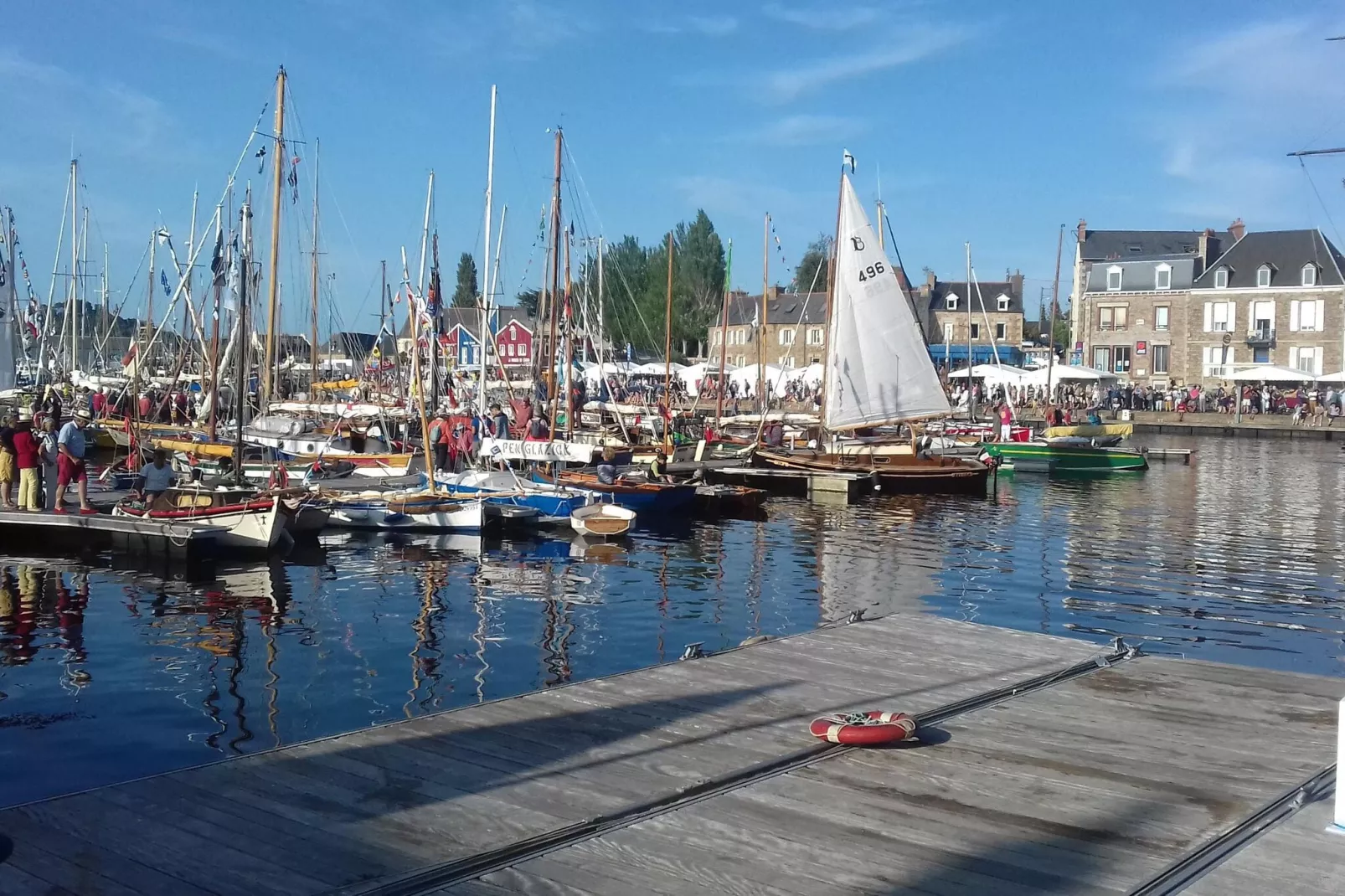 Appartement Port-Blanc-Gebieden zomer 20km