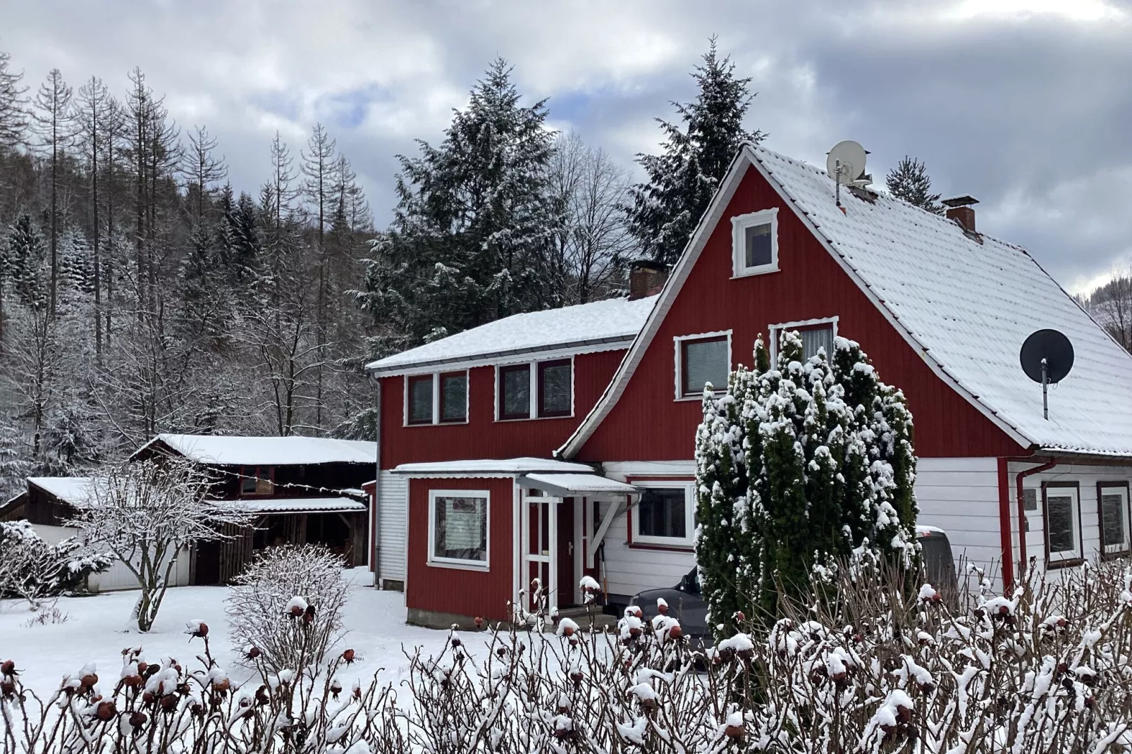 Haus Tori-Exterieur winter