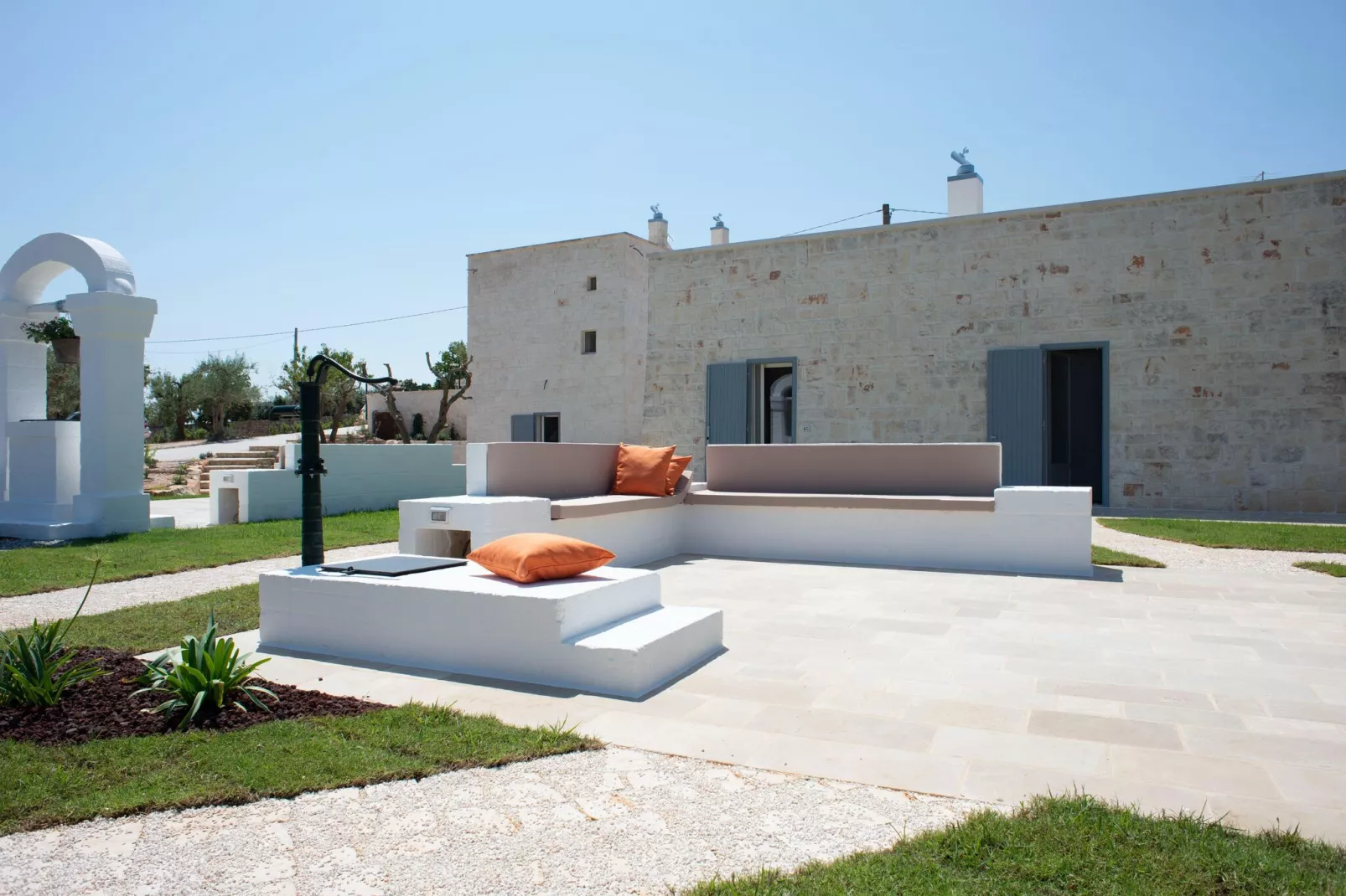 Dimora Maria Charming Home Cisternino - 8 pax-Buitenkant zomer