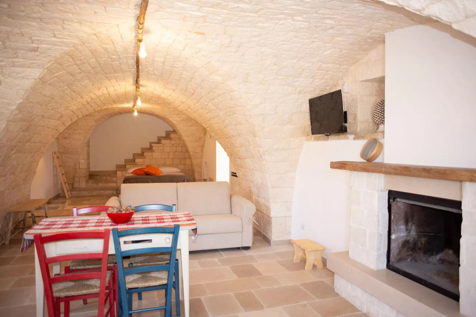 Dimora Maria Charming Home Cisternino - 8 pax-Woonkamer