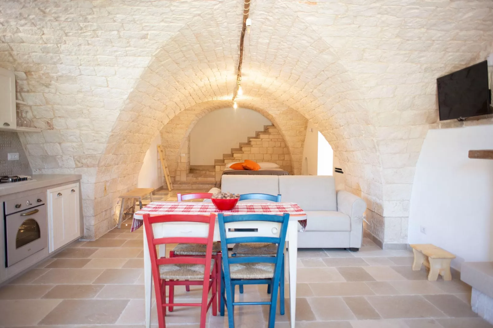Dimora Maria Charming Home Cisternino - 8 pax-Woonkamer