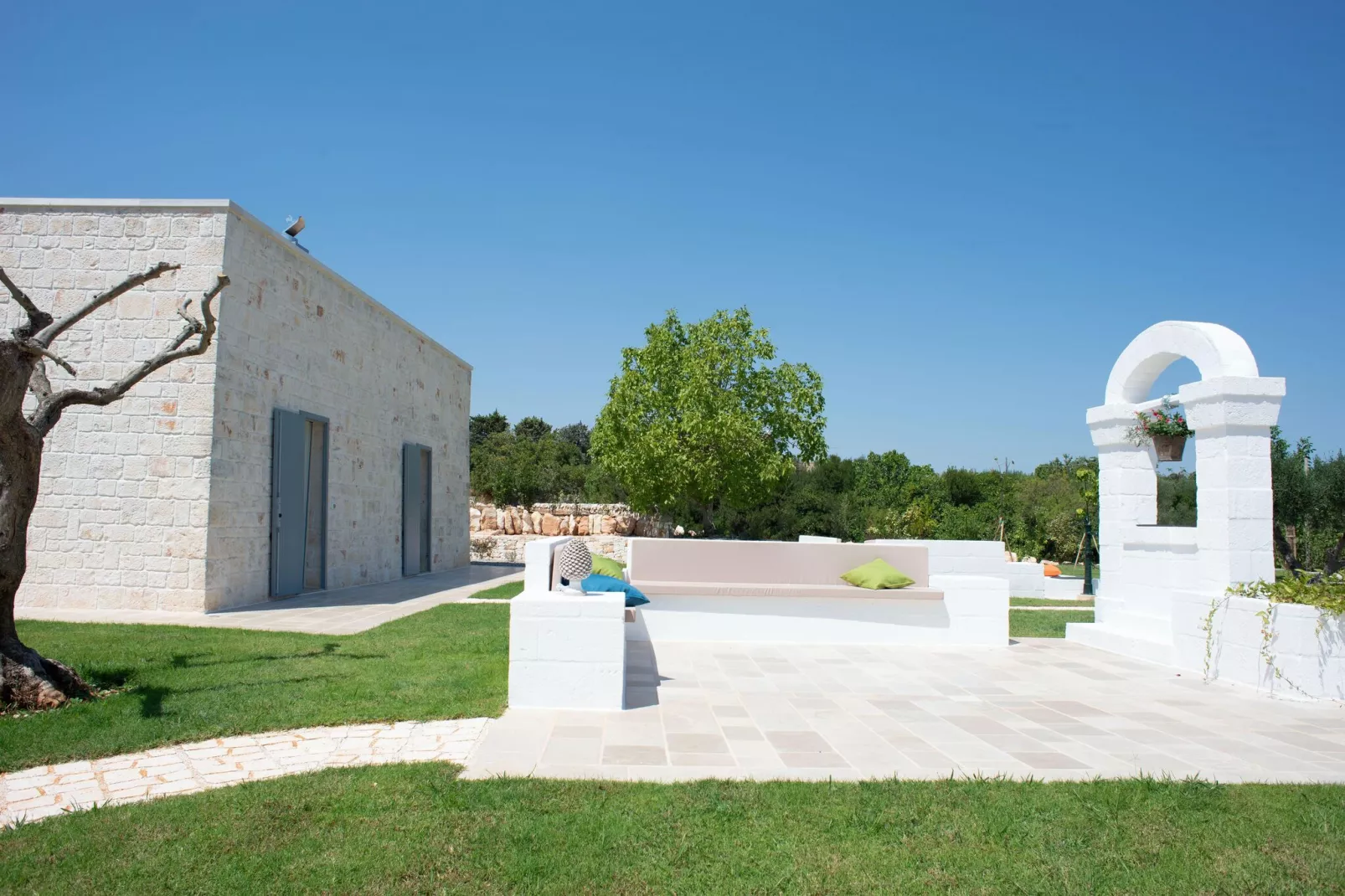 Dimora Maria Charming Home Cisternino - 8 pax-Tuinen zomer