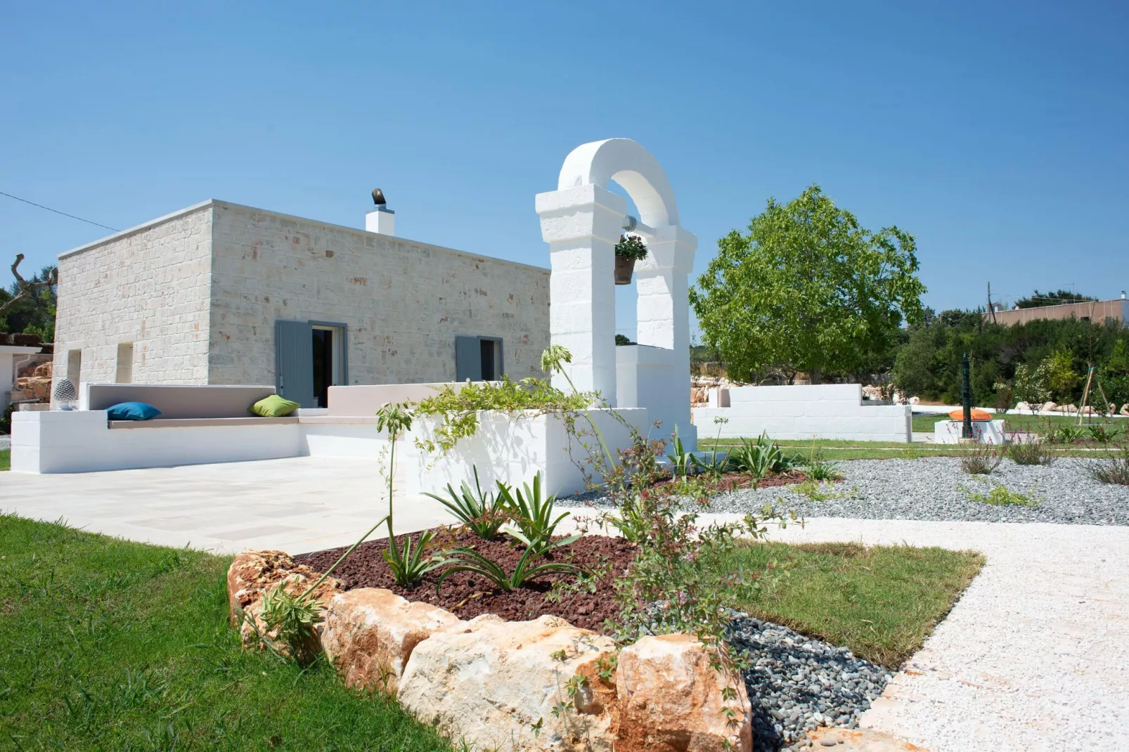 Dimora Maria Charming Home Cisternino - 8 pax-Tuinen zomer