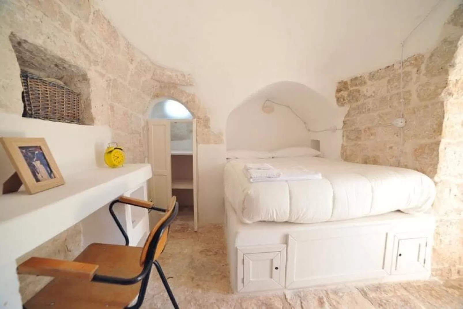 Tenuta Bianca Ostuni-Slaapkamer