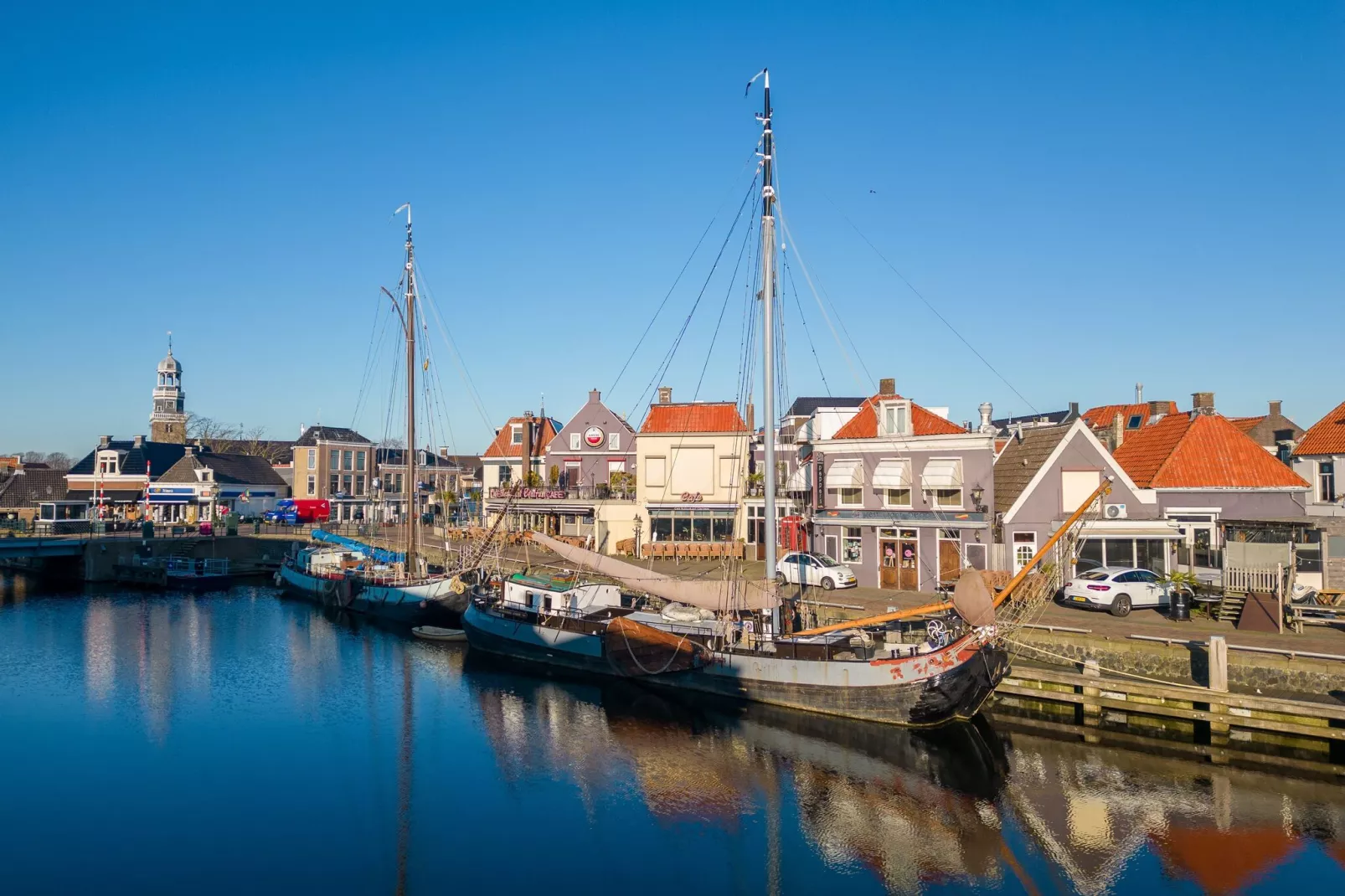 Houseboat Lemmer 1-Gebieden zomer 1km