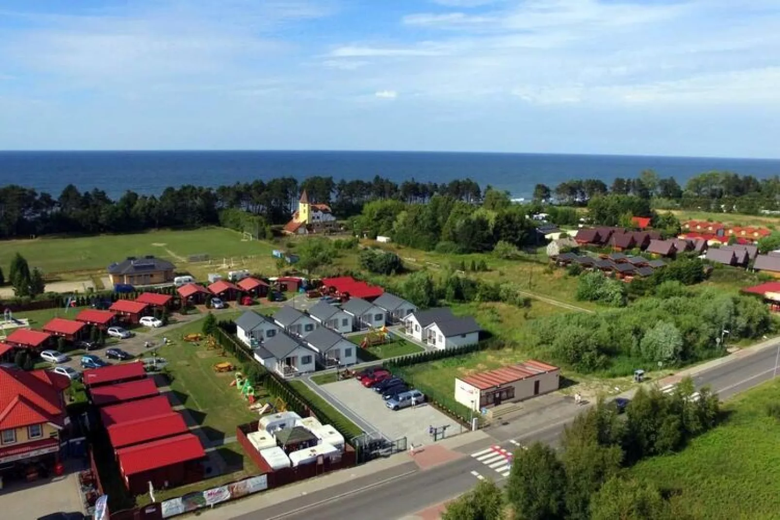 Przystanek Biała Gąska w Gąskach-Buitenlucht