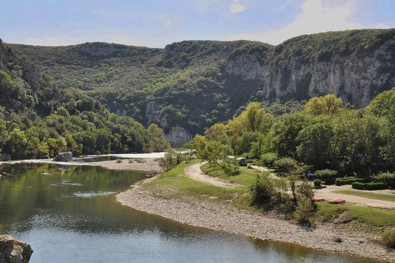 Les Chênes- SAINT-BRÈS-Gebieden zomer 20km