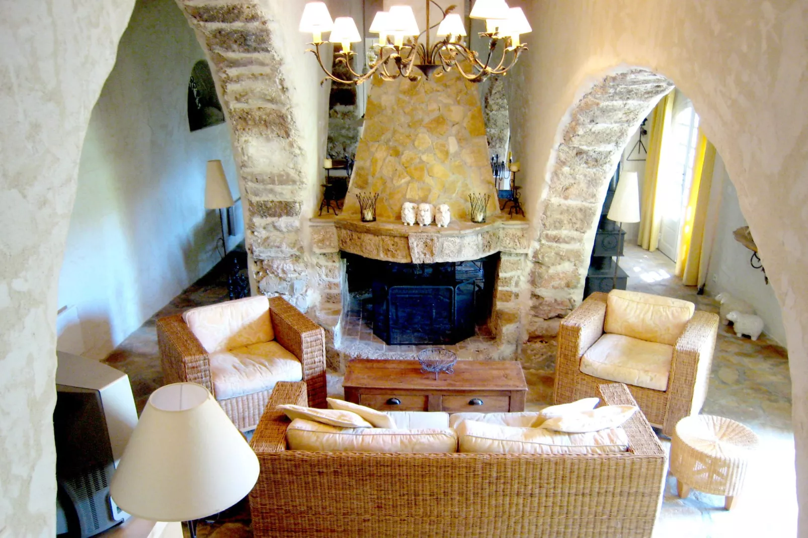 Bergerie Caseneuve-Woonkamer