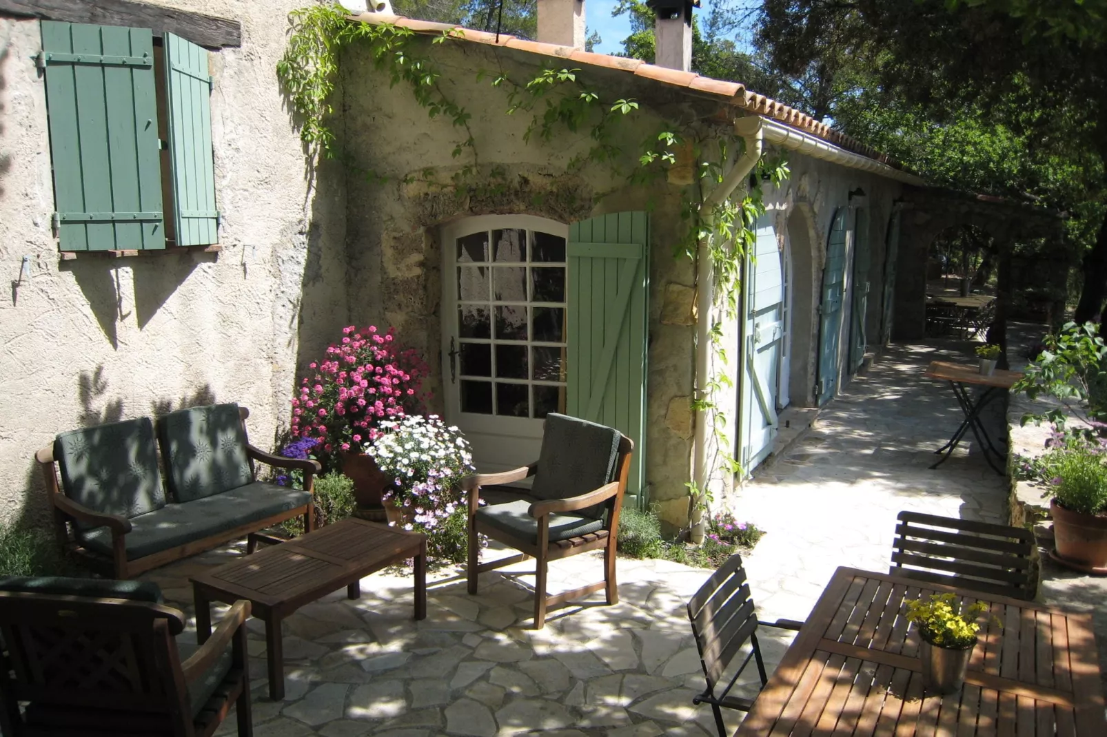 Bergerie Caseneuve-Terrasbalkon