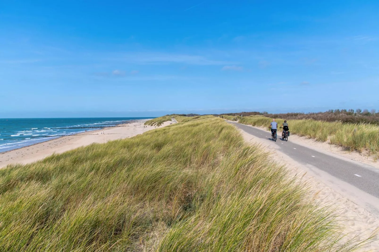 Beach Resort Brouwersdam 1-Gebieden zomer 5km