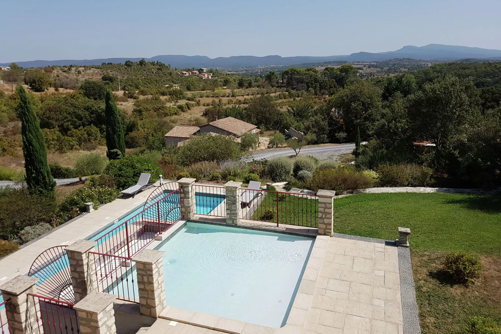 Villa des 4 vents C - Uitzicht zomer