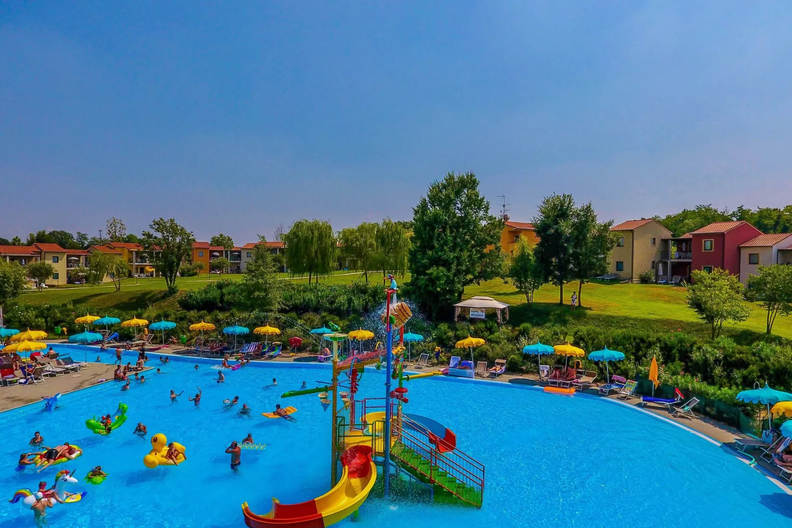 Residence Belvedere Village Castelnuovo del Garda-trilocale Std-Zwembad