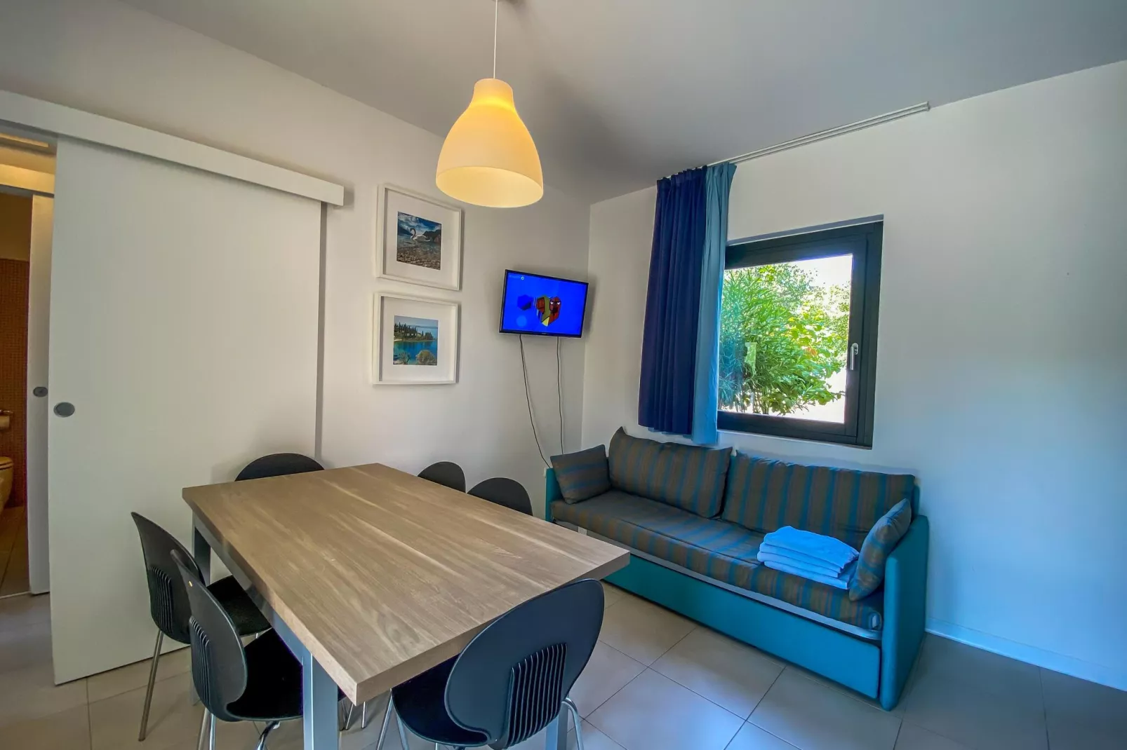 Residence Belvedere Village Castelnuovo del Garda-Trilo premium-Woonkamer